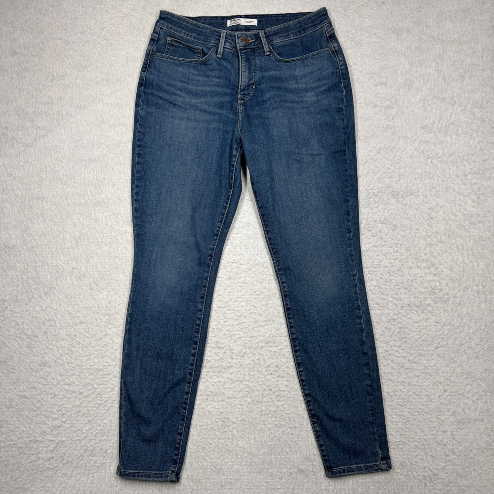 Levi's Totally Shaping Skinny Jeans Women’s Size 10 Petite - Picture 2 of 10